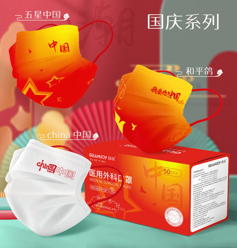 慶國(guó)慶，思源醫(yī)療特推出新款外科口罩！